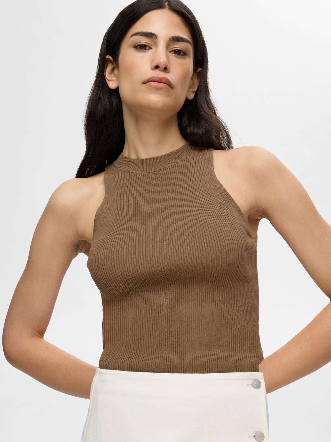 Solina Topp - Brun/ Coca Mocha